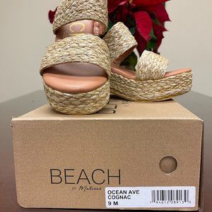 Beach by Matisse Platform Raffia Sandals